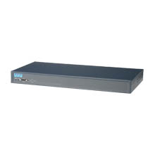 16포트 RS-232/422/485 10/100/1000Mbps 시리얼 디바이스 서버 (DC입력, -40 ~ 70℃)