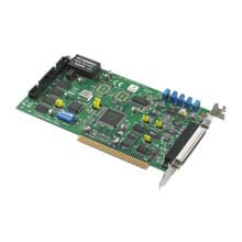 Advantech provides a series multifunction cards for PCI and ISA bus. Their advanced circuit design provides higher quality and more functions, including the five most desired measurement and control functions: A/D conversion, D/A conversion, digital input, digital output, and counter/timer.